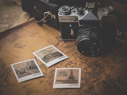 composicao Mapa de viagem