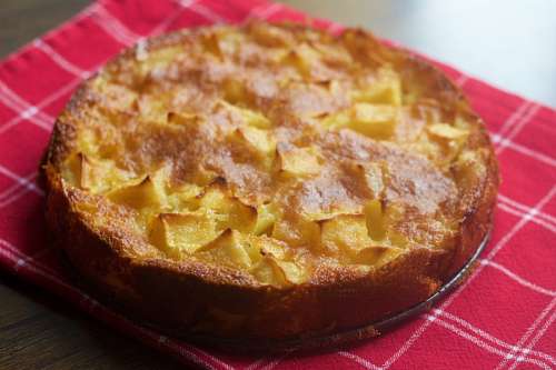 torta doce Torta de maçã