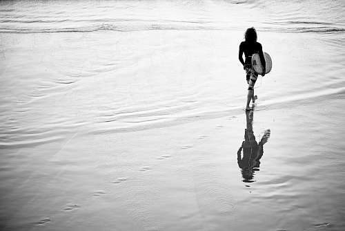 surf preto e branco praia Surf