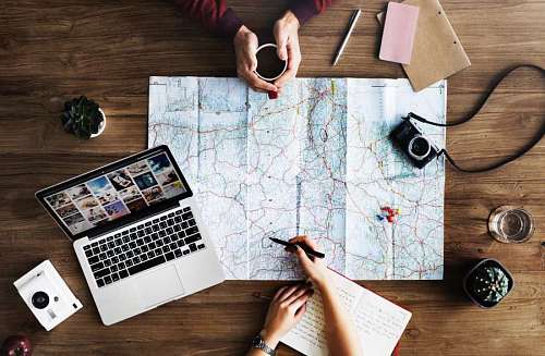 planejamento Mapa de viagem