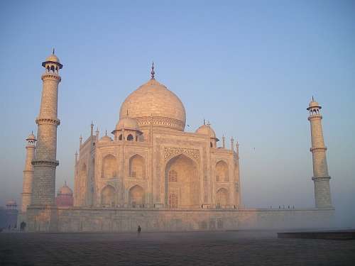 minarete Taj Mahal