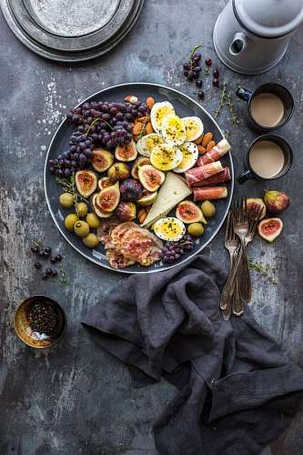 uva Salada de figo