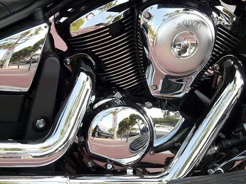 Motor da motocicleta