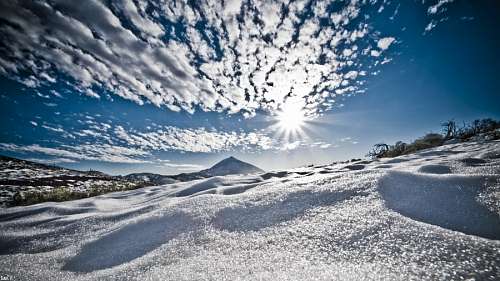 Paisagem de neve