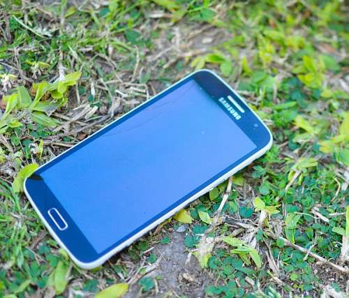 rachado Smartphone quebrado