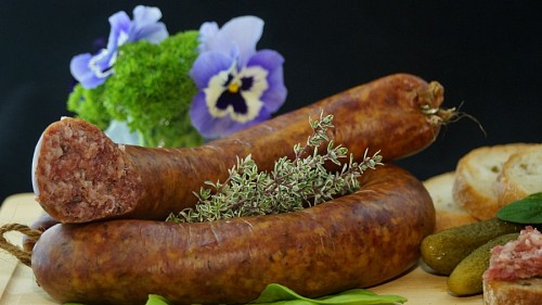 salsicha Linguiça salsicha com picles
