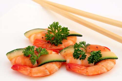 camarao sushi