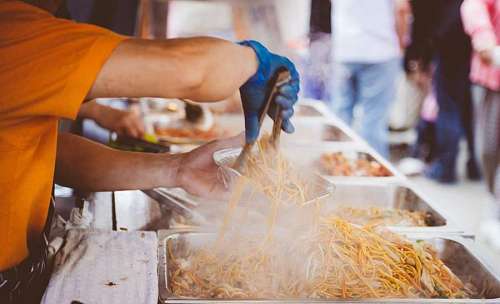 tender Comida de rua - espaguete