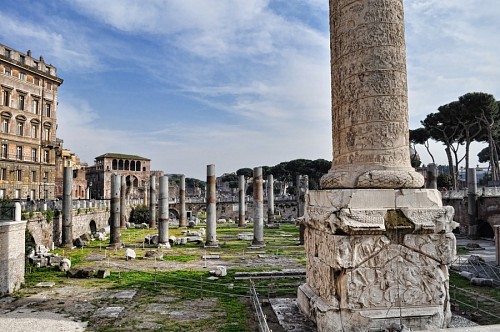 Coluna de Trajano, Roma, Itália