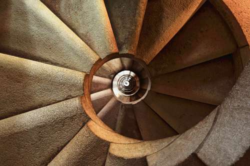 espiral Escada em espiral