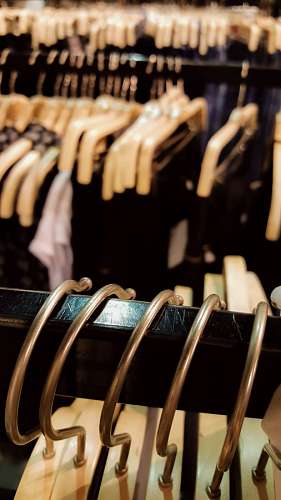 cabides Roupas em loja