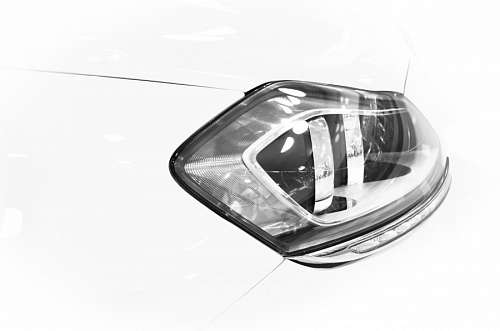 optica Farol do carro
