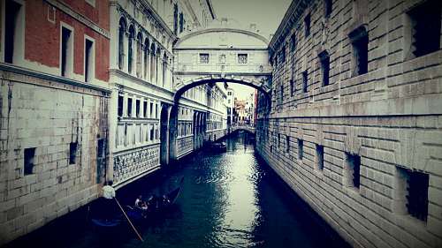 gondola Canal, veneza, itália