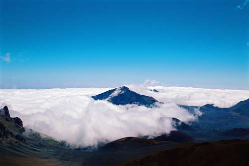 em cima Em cima da montanha