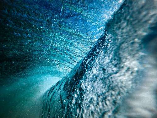 wave water Onda azul