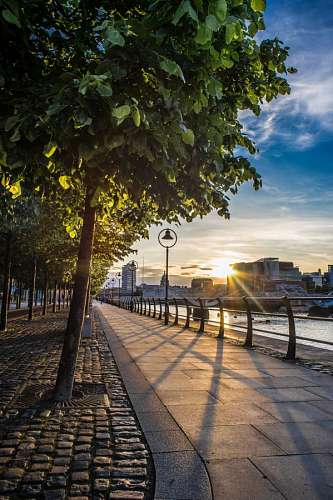 irlanda Dublin, irlanda, europa, pôr do sol, pôr do sol, pôr do sol