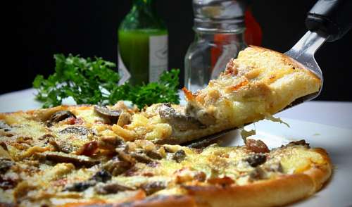 cogumelo Pizza de cogumelos