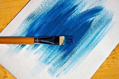 devido Pincel azul