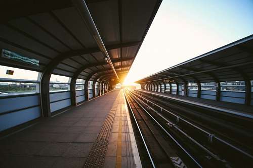 madrugada Estação de trem
