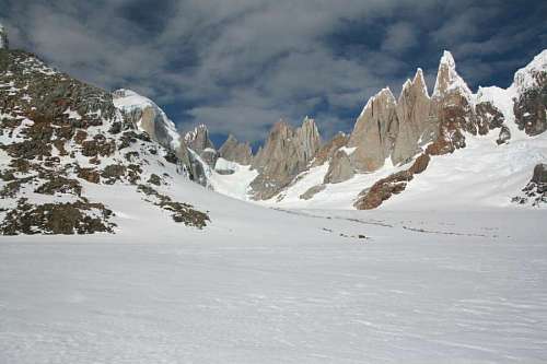 El Chalten na Província de Santa Cruz, Argentina
