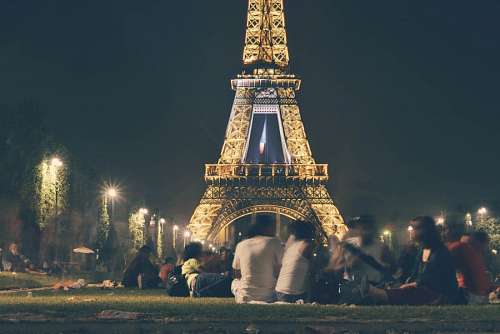 cabides Torre eiffel, paris, frança