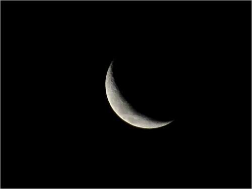 crescente Lua crescente