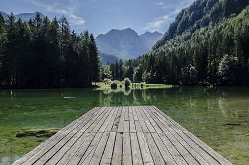 Paisagem do lago