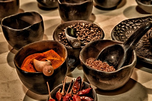 picante Especiarias típicas do México