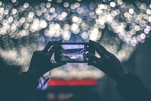 Fotografando com efeito Bokeh smartphone