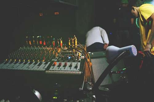 dj console de som