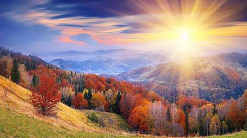 outonal Paisagem outonal