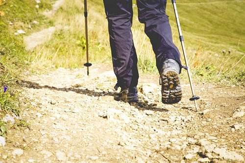 Trekking na montanha