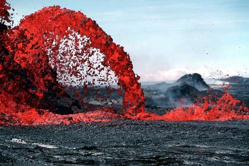 erupcao vulcanica Erupção vulcânica