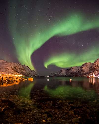 vigilia Aurora boreal