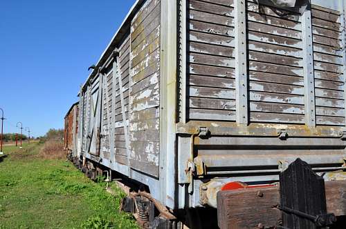 vago Carro de trem antigo