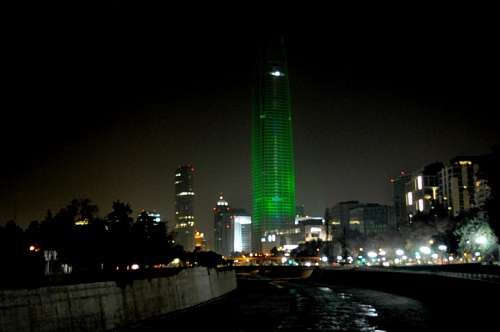 cidade a beira mar Costanera Center
