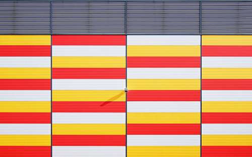 retangulo Parede colorida