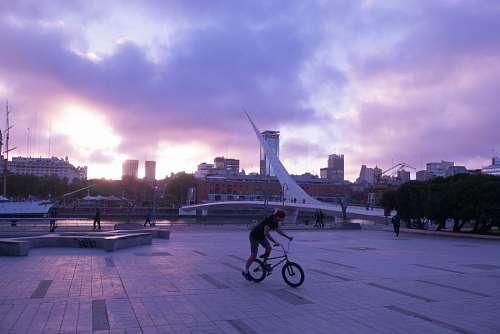 puente Pôr do sol ponte mulheres Buenos Aires Argentina