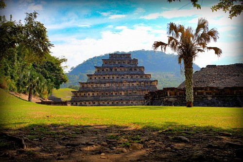 piramide Pirâmide em Veracruz, México