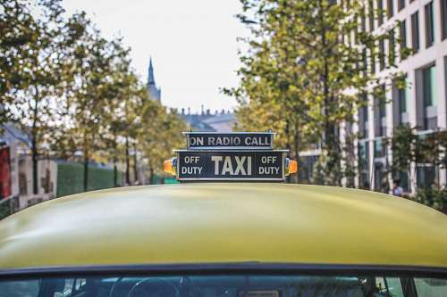 taxi Táxi vintage