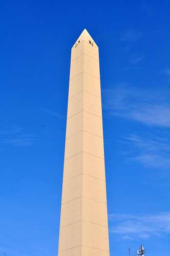 vertical Obelisco, Buenos Aires, Argentina