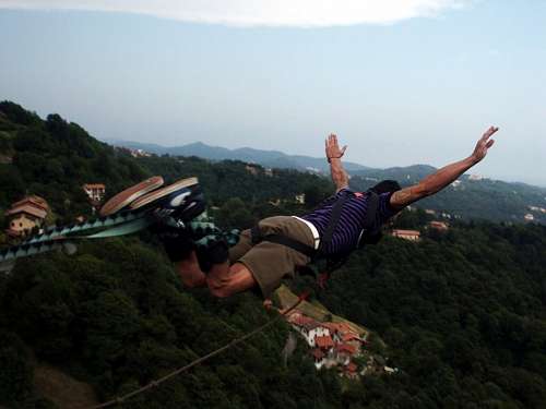 adrenalina Salto de bungee jump