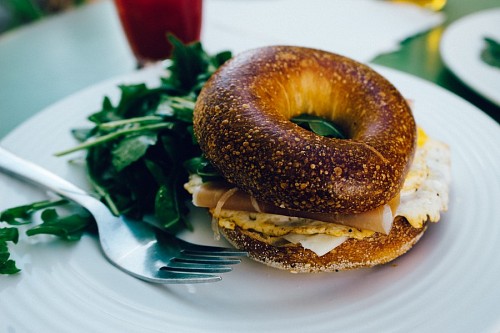 pequeno almoco Almoço Gourmet Bagel