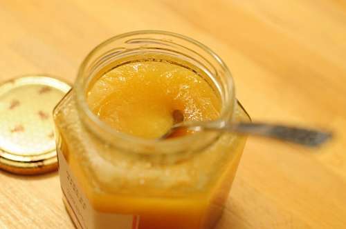 jar, jar, jam, doce, sobremesa, laranja,