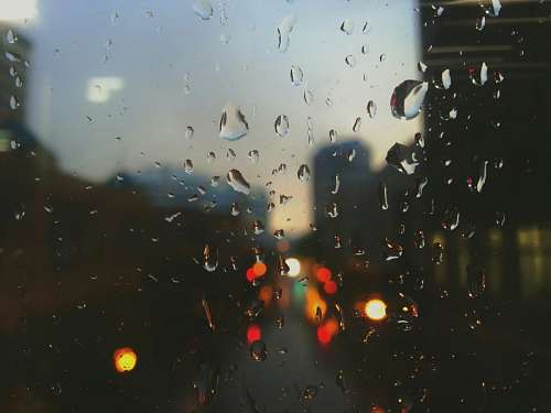 Fundo de chuva