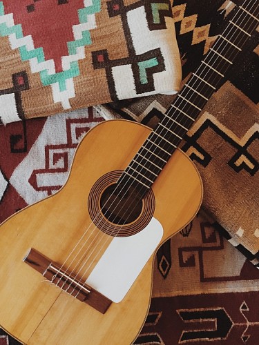tapete Guitarra crioulo
