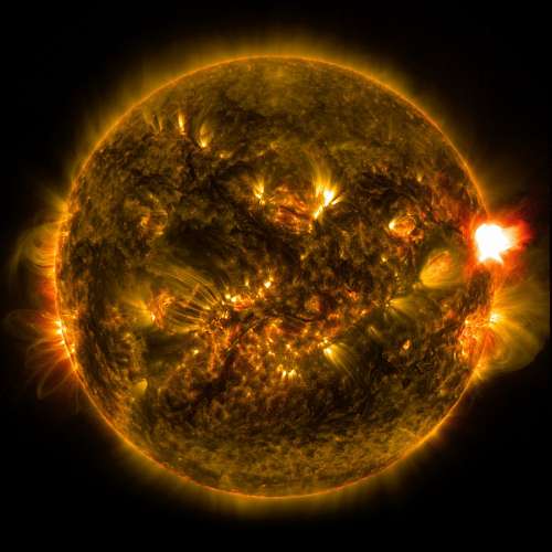 sistema solar Tempestade solar