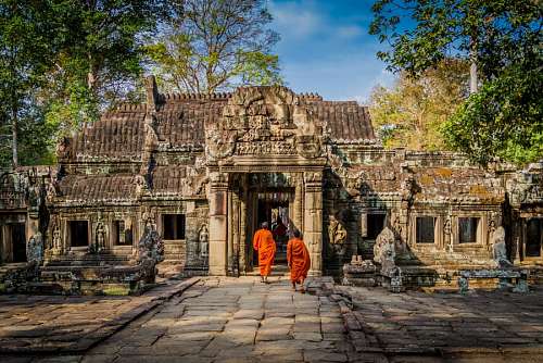 monges Angkor Wat