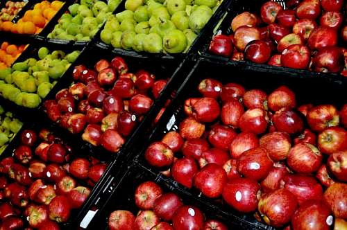 supermercado supermercado, comércio, fruta, frutas, venda, manz