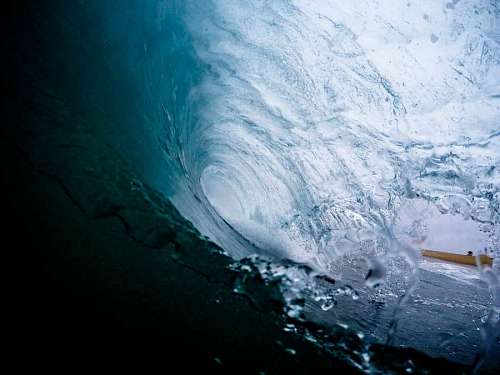 wave water Onda azul